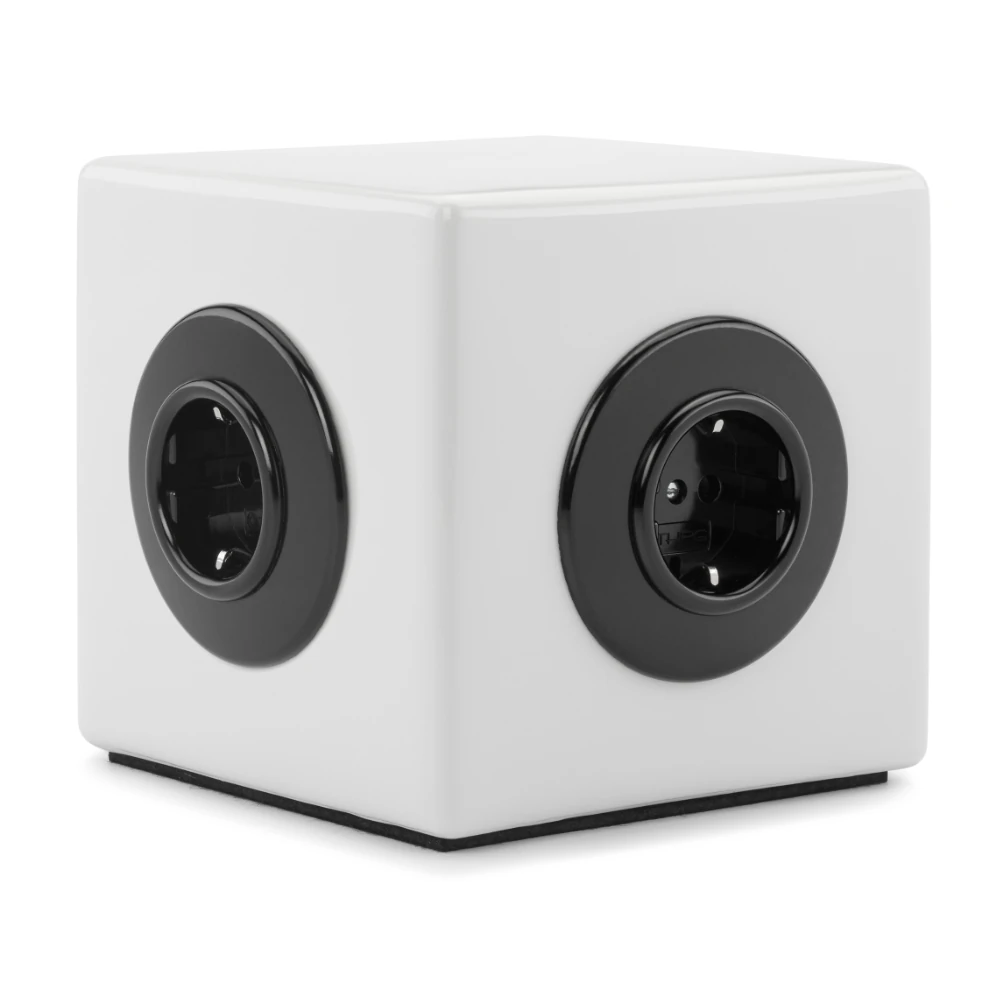 12866 PW THPG-Stromwürfel Porzellan weiß