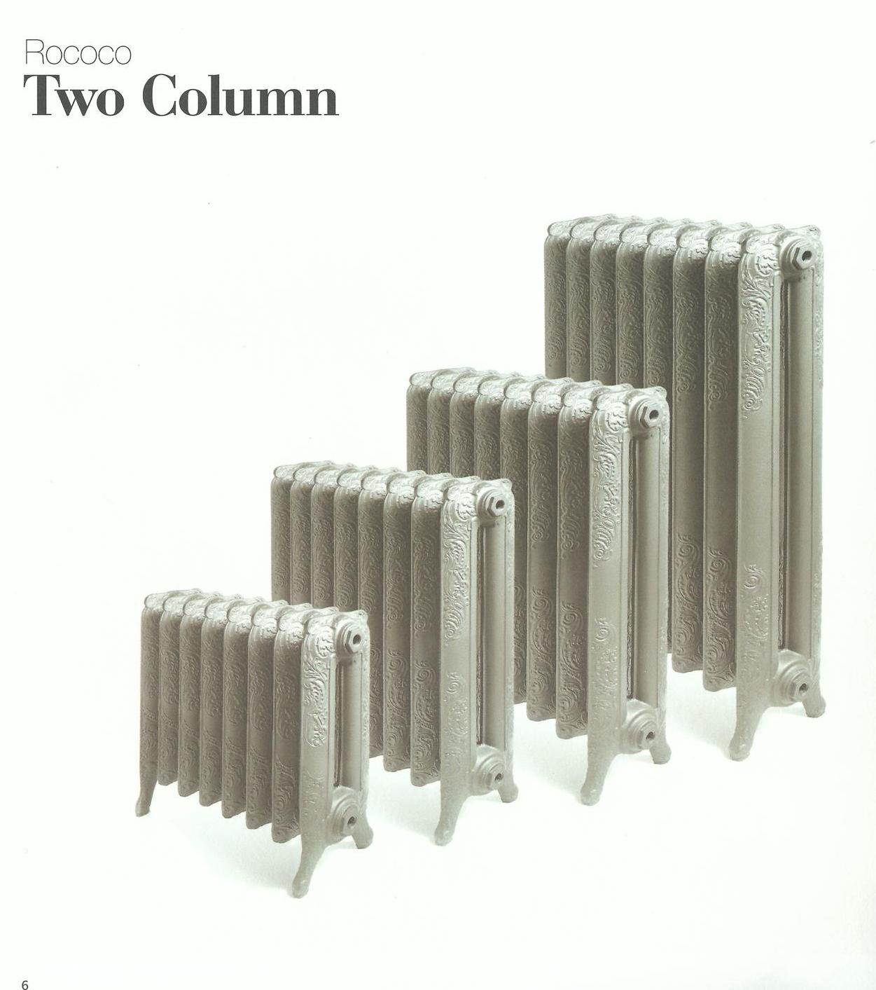 17.010.GH Gusseisenheizelement Two Column