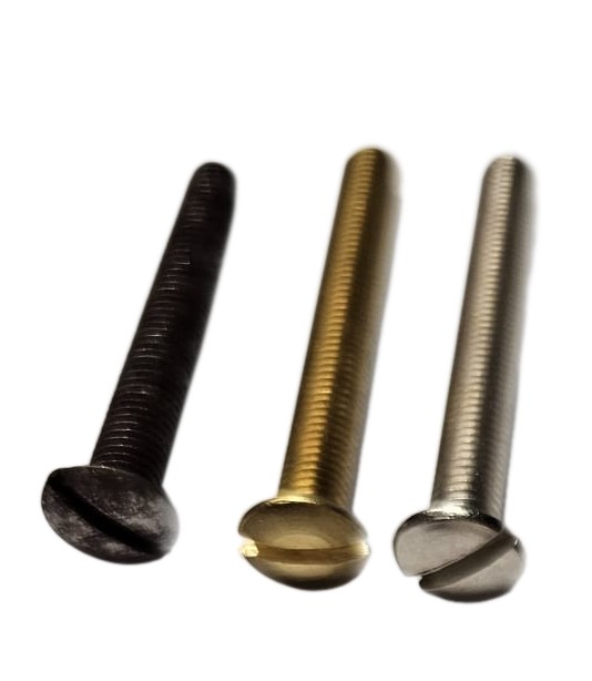 12496 Linsenkopf Schlitzschrauben für Fenstergriffe